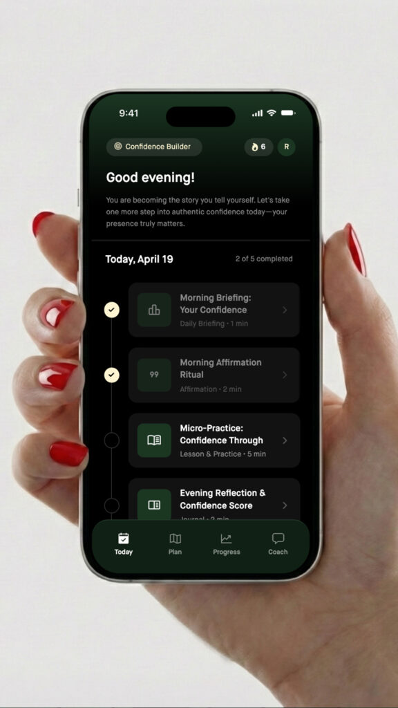 Roberta Tabb's Confidence Builder App screenshot